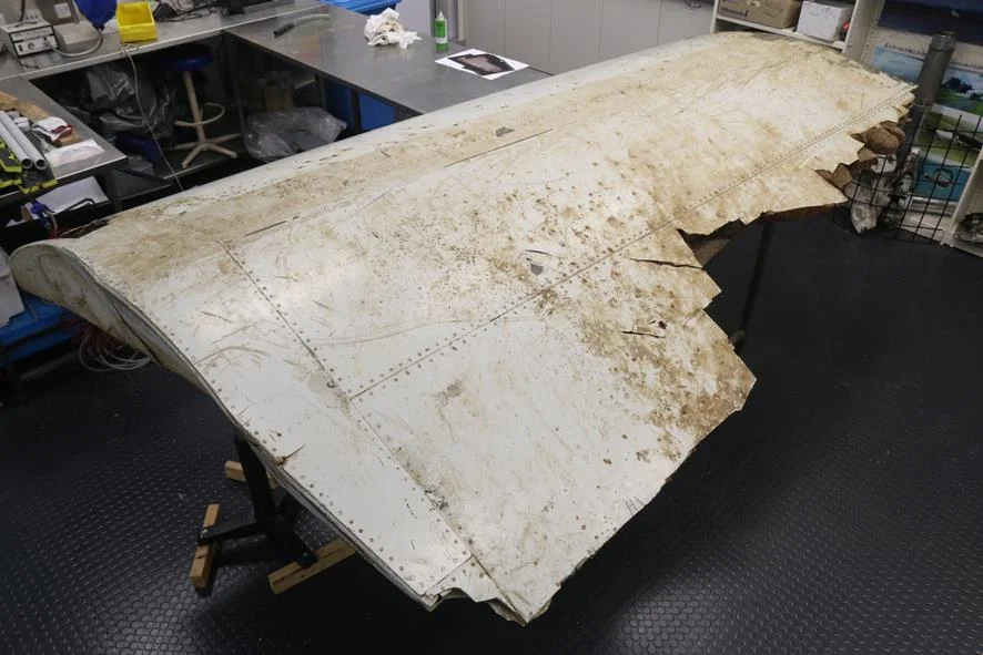 MH370 debris: Wing flap segment